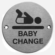 Door Sign - Baby Change